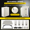 24 X 20 X 9 NEMA 4X Fiberglass Electrical Box IP66 Waterproof Dustproof OutdoorIndoor Junction Box 6