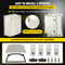 HeavyDuty 197 X 157 X 79 Inch NEMA 4X Fiberglass Junction Box IP66 Waterproof Dustproof Hinged Elec 7