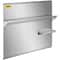 Stainless Steel Range Hood Backsplash 30 X 307 Inch Wall Shield With Storage Shelf Knife Holder Ho 7