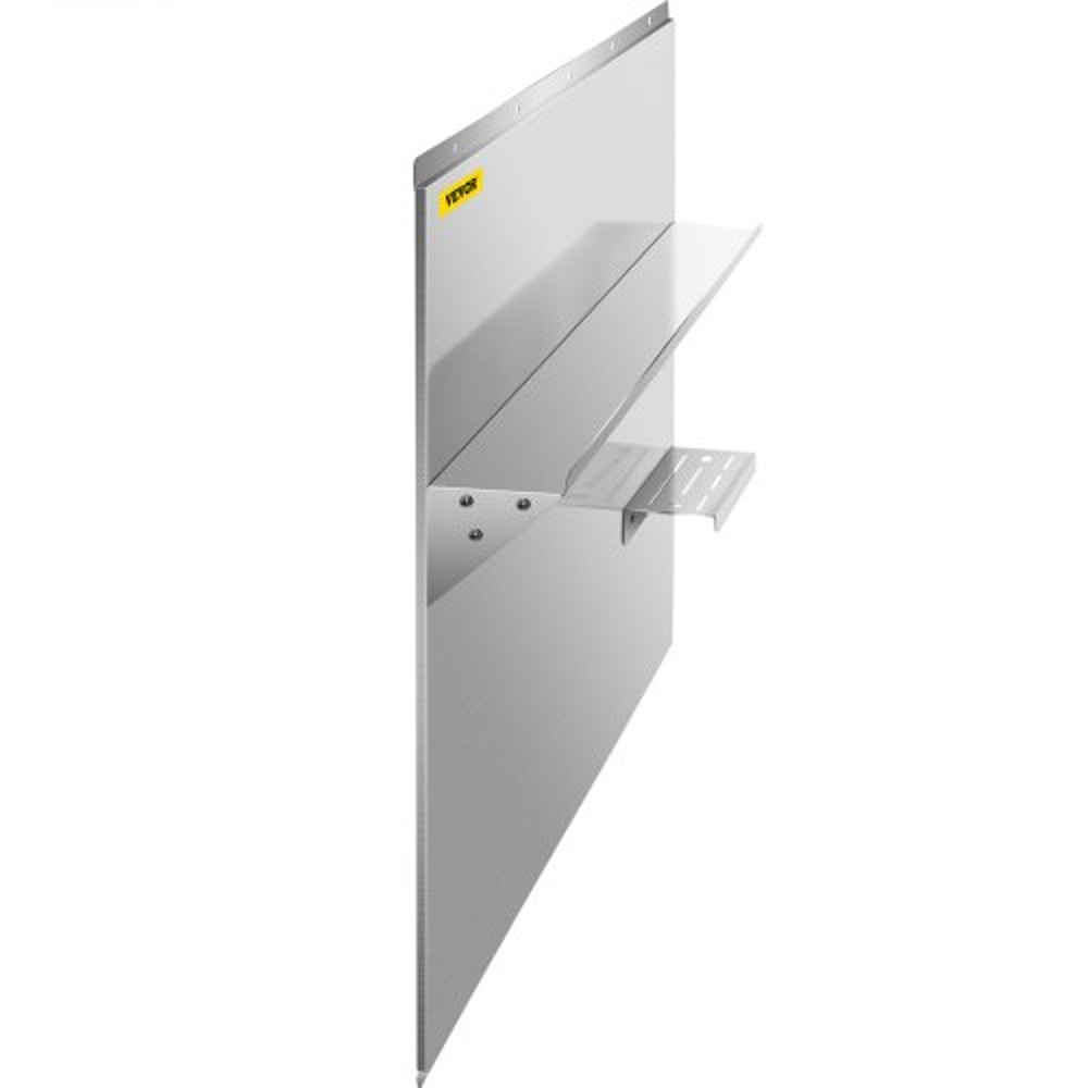 Stainless Steel Range Hood Backsplash 30 X 307 Inch Wall Shield With Storage Shelf Knife Holder Ho 9
