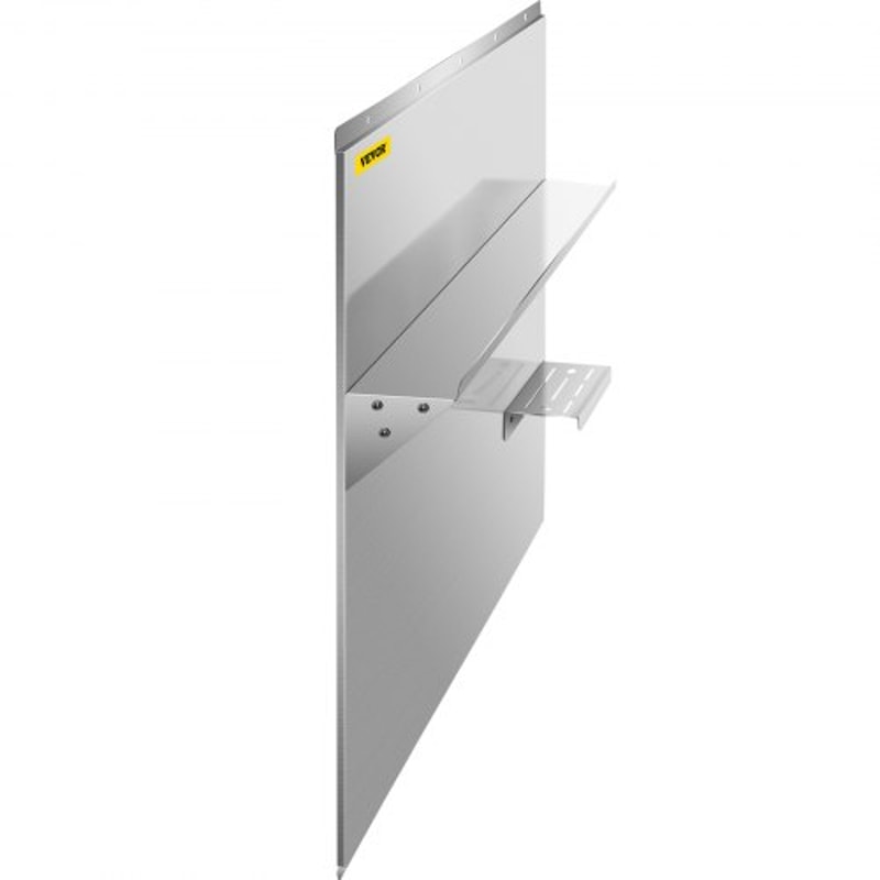 Stainless Steel Range Hood Backsplash 30 X 307 Inch Wall Shield With Storage Shelf Knife Holder Ho 9