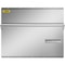 36 X 307 Stainless Steel Backsplash For Range Hood Silver Splash Plate With Builtin Storage Shelf 8
