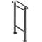 Wrought Iron Handrail for Outdoor Stair Railing with Adjustable Front Porch Railings for Concrete Steps or Wood Stairs