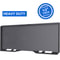 Heavy-Duty Skid Steer Attachment Plate, Thick Steel Quick Attach Mounting Plate for Tractors & Loaders with Welding Rods