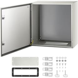 steel electrical box, ip waterproof & dustproof enclosure with mounting plate, indoor/outdoor nema steel enclosure