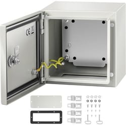 heavy-duty steel enclosure, ip66 waterproof electrical junction box for outdoor & indoor wiring