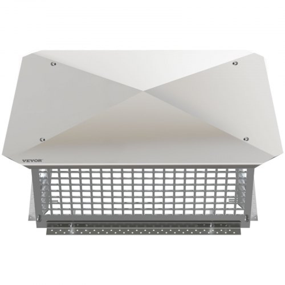 Chimney Cap, Stainless Steel Fireplace Chimney Cover with Adjustable Metal Spark Arrestor, Mesh Flue Cover for Outdoor