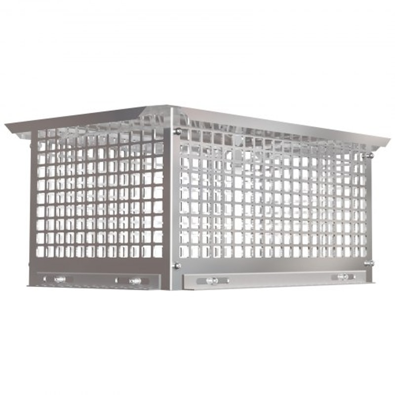 Chimney Cap, Stainless Steel Fireplace Chimney Cover with Adjustable Metal Spark Arrestor, Mesh Flue Cover for Outdoor