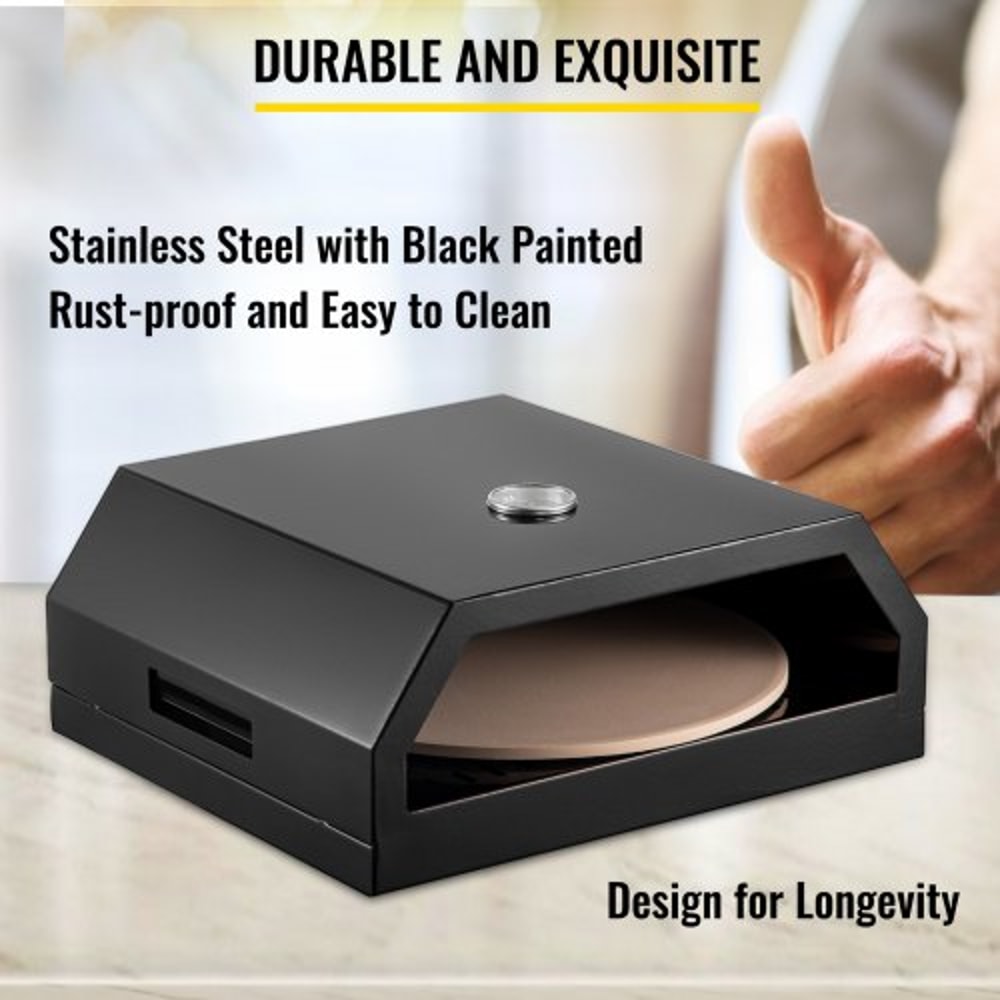 Pizza Oven Set with Professional Tools, 16.5" Outdoor Pizza Oven Kit Includes 12" Cordierite Pizza Stone, Pizza Shovel