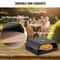 Pizza Oven Set with Professional Tools, 16.5" Outdoor Pizza Oven Kit Includes 12" Cordierite Pizza Stone, Pizza Shovel