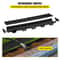 5Pack Plastic Trench Drain System 57x31Inch HDPE Channel Drain With Grates End Caps HeavyDuty Wat 4