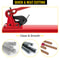 3-in-1 Bench Swaging Tool, Wire Rope Crimper, Cable Cutter & Bolt Cutter Head for 1/16"-3/16" Aluminum/Copper Sleeves