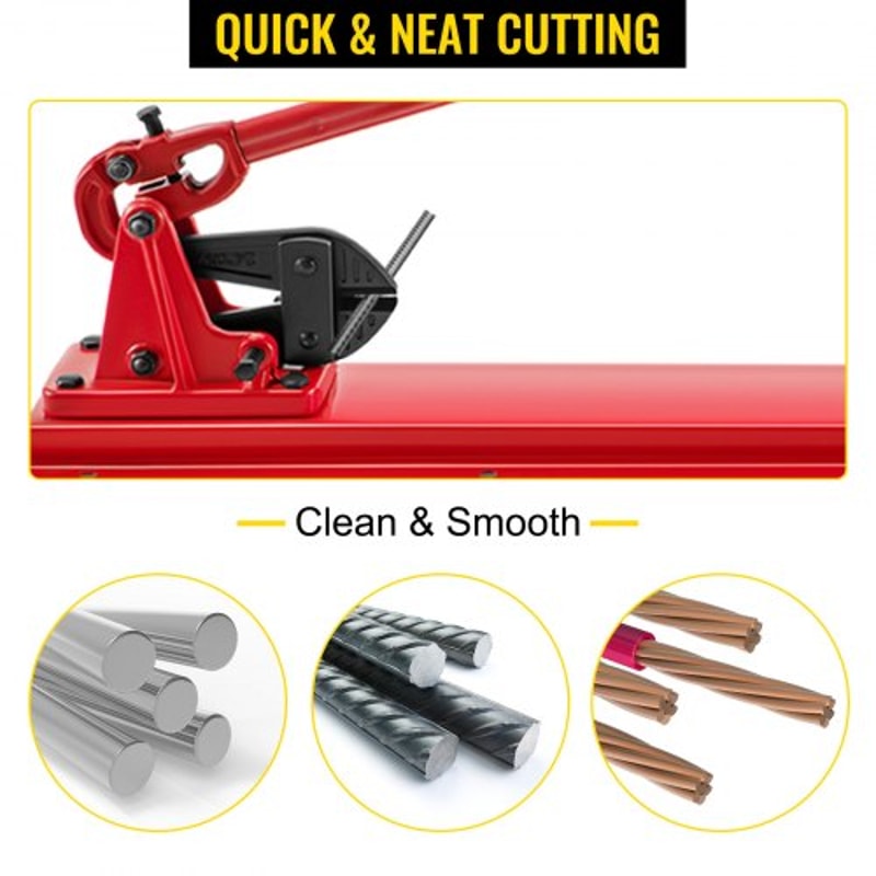 3-in-1 Bench Swaging Tool, Wire Rope Crimper, Cable Cutter & Bolt Cutter Head for 1/16"-3/16" Aluminum/Copper Sleeves