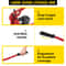 3-in-1 Bench Swaging Tool, Wire Rope Crimper, Cable Cutter & Bolt Cutter Head for 1/16"-3/16" Aluminum/Copper Sleeves