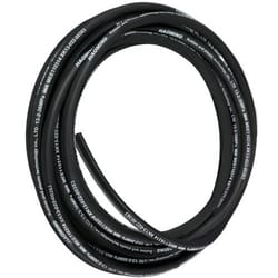 50ft hydraulic hose, 1/2" id, 5000 psi flexible oil hose with 2 steel wire braids, durable, temperature-resistant