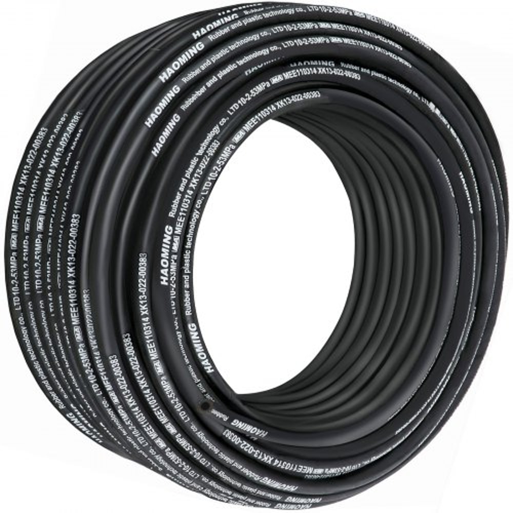 328ft Hydraulic Hose 38 ID 5000 PSI Max Pressure With 2 Steel Wire Braids Bulk Hydraulic Oil Hose F 1