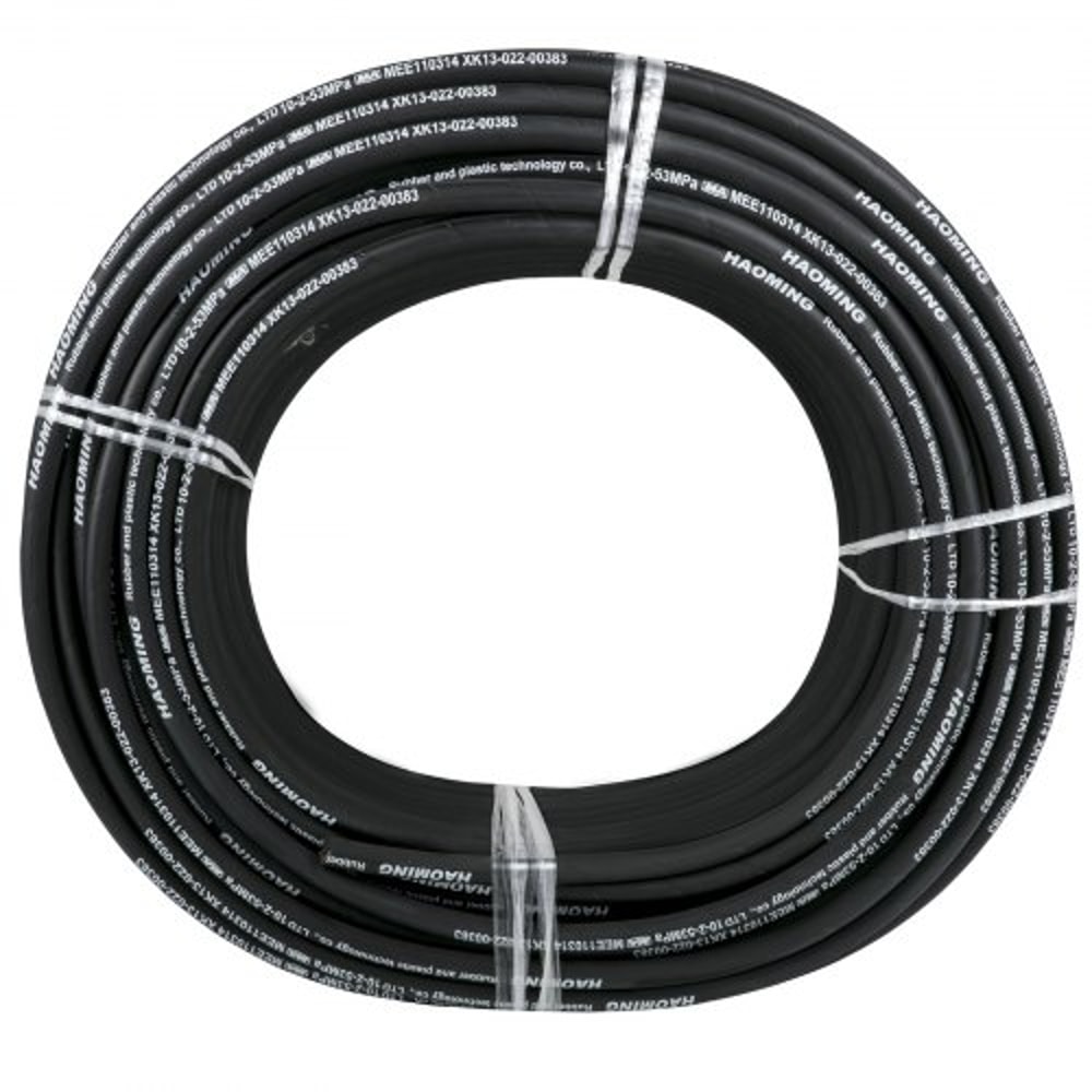 328ft Hydraulic Hose 38 ID 5000 PSI Max Pressure With 2 Steel Wire Braids Bulk Hydraulic Oil Hose F 0