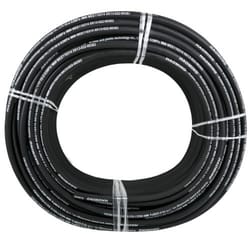 328ft hydraulic hose, 3/8" id, 5000 psi max pressure with 2 steel wire braids, bulk hydraulic oil hose for tractors