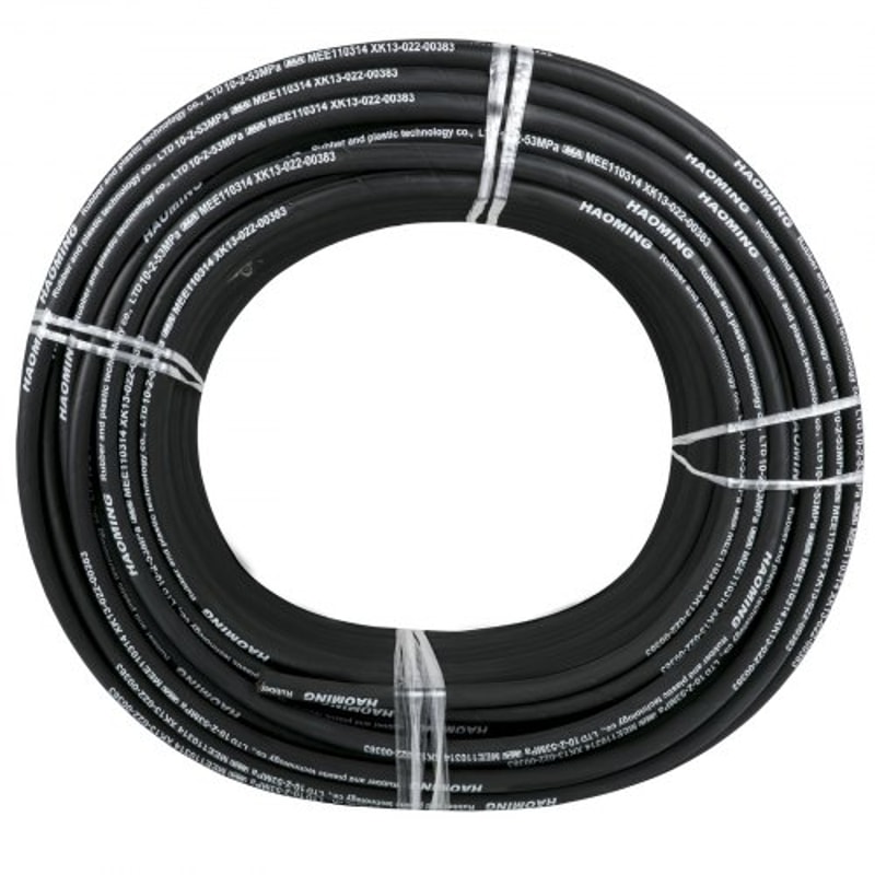328ft Hydraulic Hose 38 ID 5000 PSI Max Pressure With 2 Steel Wire Braids Bulk Hydraulic Oil Hose F 0