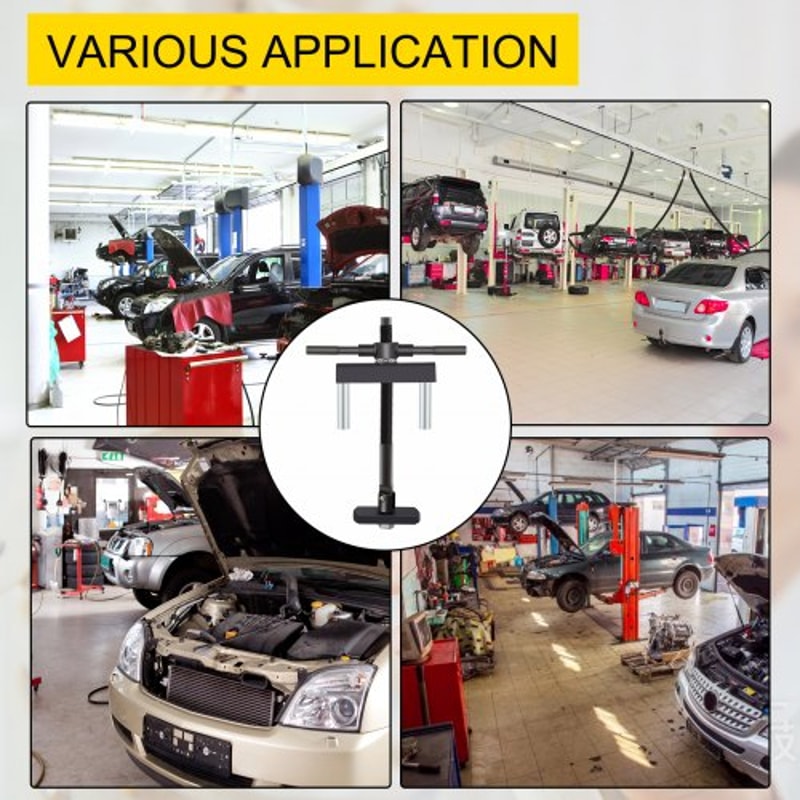 Diesel Engines Liner Puller Tool, Heavy-Duty 75-138mm Universal Cylinder Liner Puller Set for Dry & Wet-Type Auto Repair