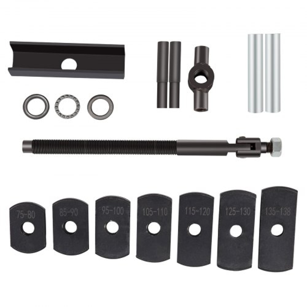 Diesel Engines Liner Puller Tool, Heavy-Duty 75-138mm Universal Cylinder Liner Puller Set for Dry & Wet-Type Auto Repair