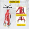 Portable Pipe Jack Stand with Casters, 20-37 Inch Adjustable Height, 882 LB Capacity, V-Head Support for 1/8 to 12 Inch