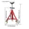 Portable Pipe Jack Stand with Casters, 20-37 Inch Adjustable Height, 882 LB Capacity, V-Head Support for 1/8 to 12 Inch