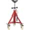 Portable Pipe Jack Stand with Casters, 20-37 Inch Adjustable Height, 882 LB Capacity, V-Head Support for 1/8 to 12 Inch