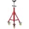 V Head Pipe Stand Adjustable Height 2852 Inch 882 LB Capacity With Casters Folding Portable Steel J 8