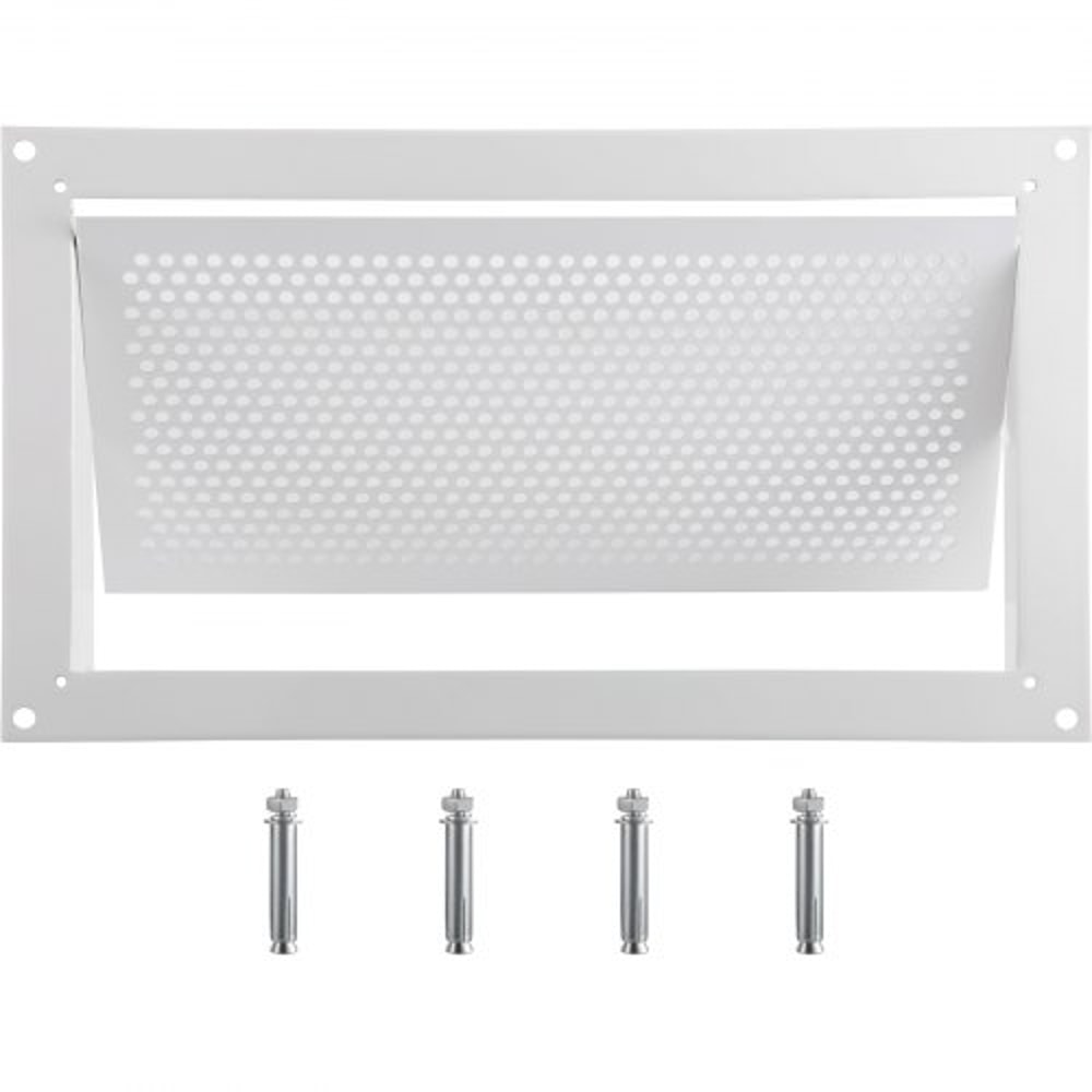 Foundation Flood Vent for Crawl Spaces & Garages, Wall-Mounted Hydrostatic Pressure Relief Vent tPrevent Damage