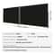 Retractable Side Awning, Double Retractable Patio Screen Waterproof Privacy Fence, Outdoor Room Divider