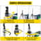 Sheet Metal Nibbler, Electric Metal Nibbler 1800RPM High Speed Rotor, Metal Nibbler Cutter with Replaced Blades, Storage