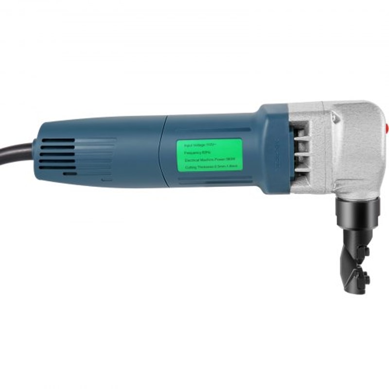 Sheet Metal Nibbler, Electric Metal Nibbler 1800RPM High Speed Rotor, Metal Nibbler Cutter with Replaced Blades, Storage