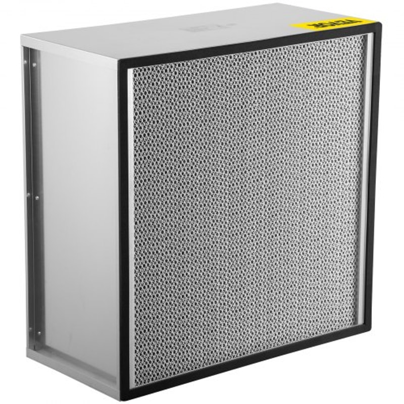 HEPA Replacement Filter, True HEPA Pleated Air Filter with Galvanized Frame, Standard Filter Compatible with HEPA Filter
