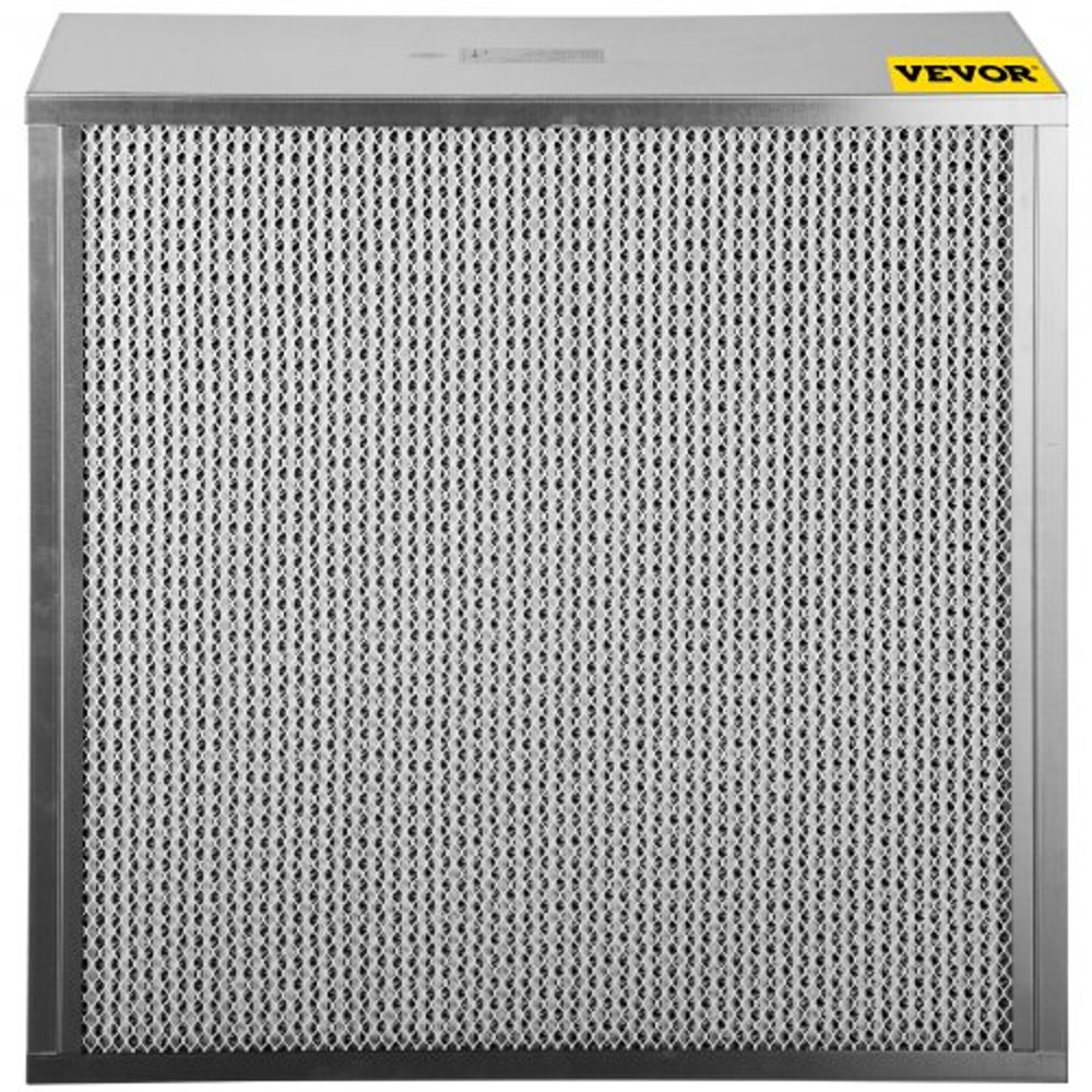 HEPA Replacement Filter, True HEPA Pleated Air Filter with Galvanized Frame, Standard Filter Compatible with HEPA Filter