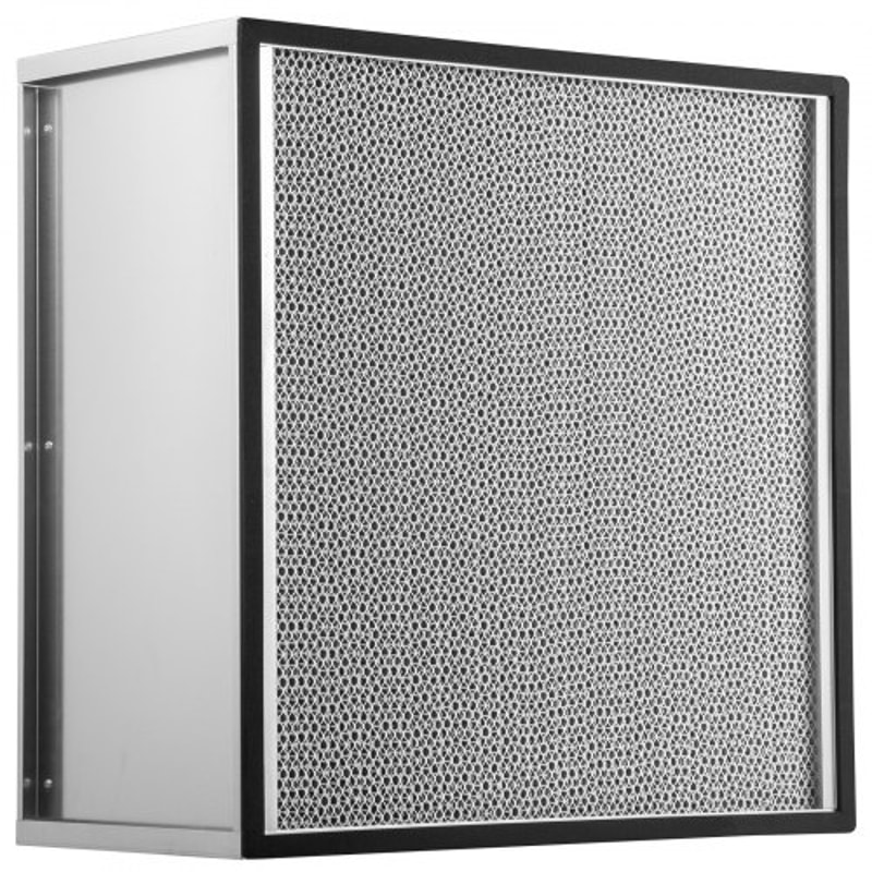 HEPA Replacement Filter, True HEPA Pleated Air Filter with Galvanized Frame, Standard Filter Compatible with HEPA Filter