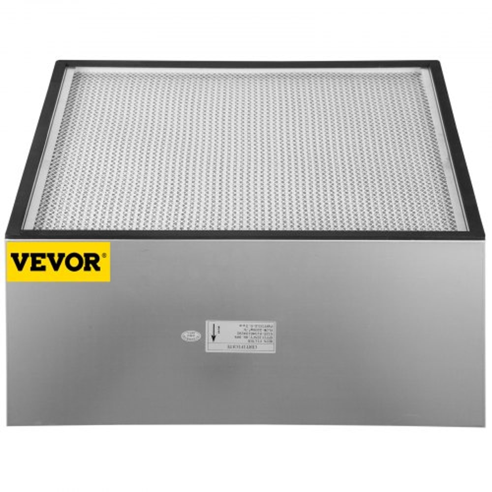 HEPA Replacement Filter, True HEPA Pleated Air Filter with Galvanized Frame, Standard Filter Compatible with HEPA Filter