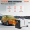 Diesel Air Heater Parking Heater Truck Heater with One Air Outlet, Black LCD Switch & Remote Control, Fast Heating