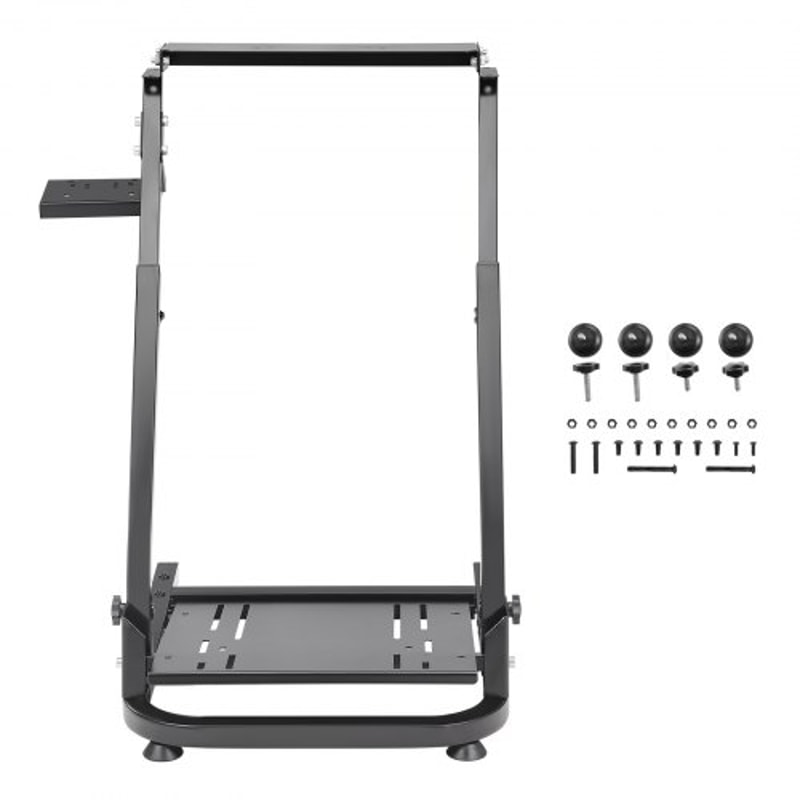 Premium Racing Simulator Steering Wheel Stand for Mainstream Brands, Adjustable, Foldable & Durable for Logitech
