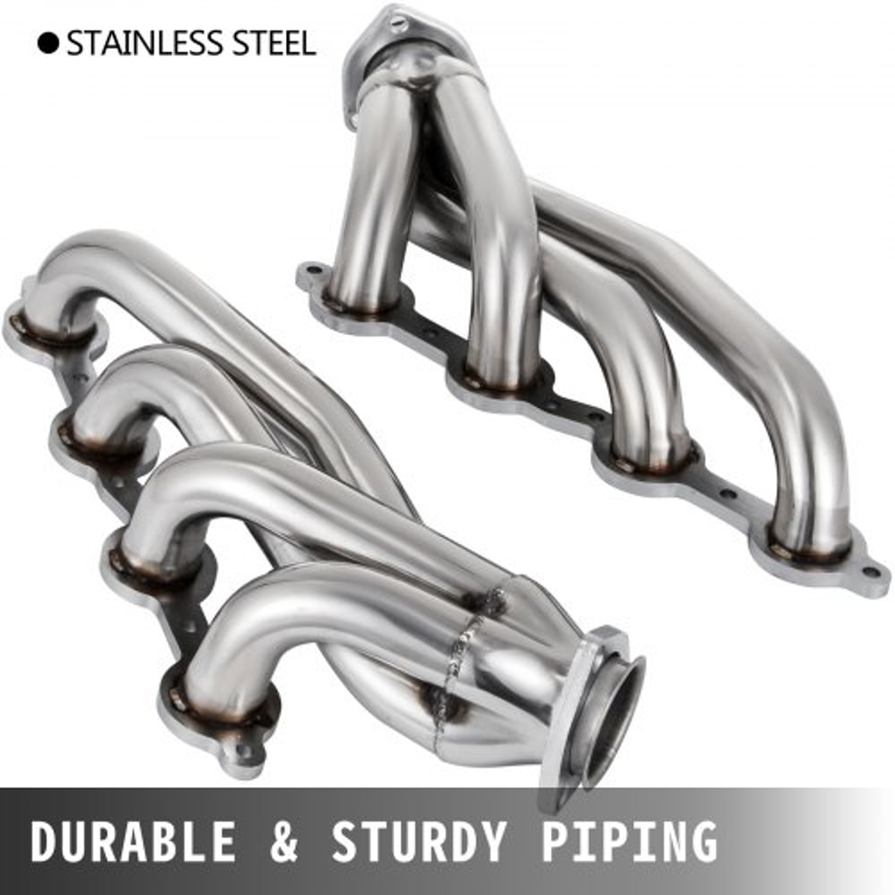 Stainless Steel Exhaust Manifold Headers, Shorty LS Swap Exhaust Header Set, Exhaust Turbo Headers