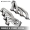 Stainless Steel Exhaust Manifold Headers, Shorty LS Swap Exhaust Header Set, Exhaust Turbo Headers