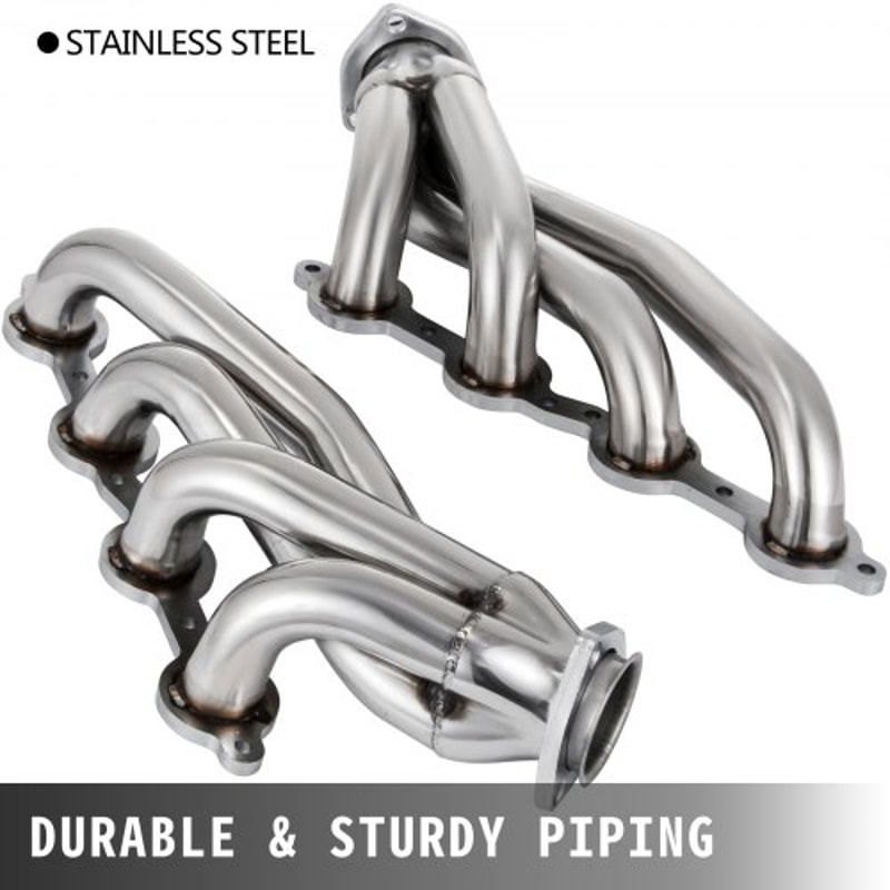 Stainless Steel Exhaust Manifold Headers, Shorty LS Swap Exhaust Header Set, Exhaust Turbo Headers