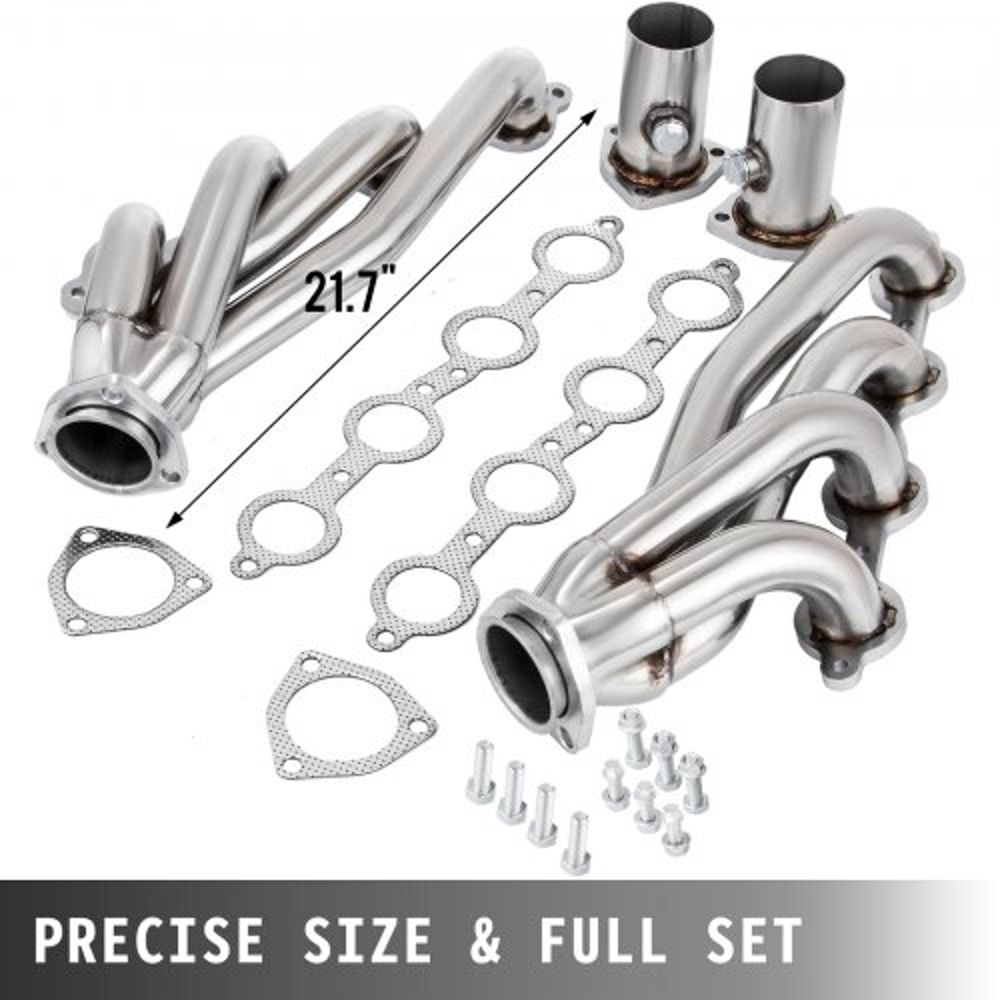 Stainless Steel Exhaust Manifold Headers, Shorty LS Swap Exhaust Header Set, Exhaust Turbo Headers