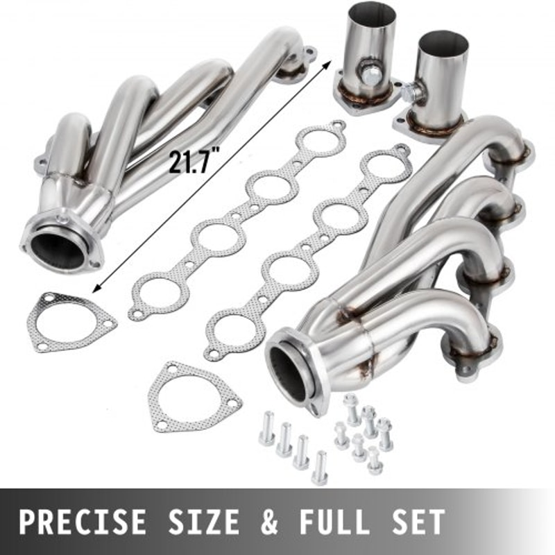 Stainless Steel Exhaust Manifold Headers, Shorty LS Swap Exhaust Header Set, Exhaust Turbo Headers