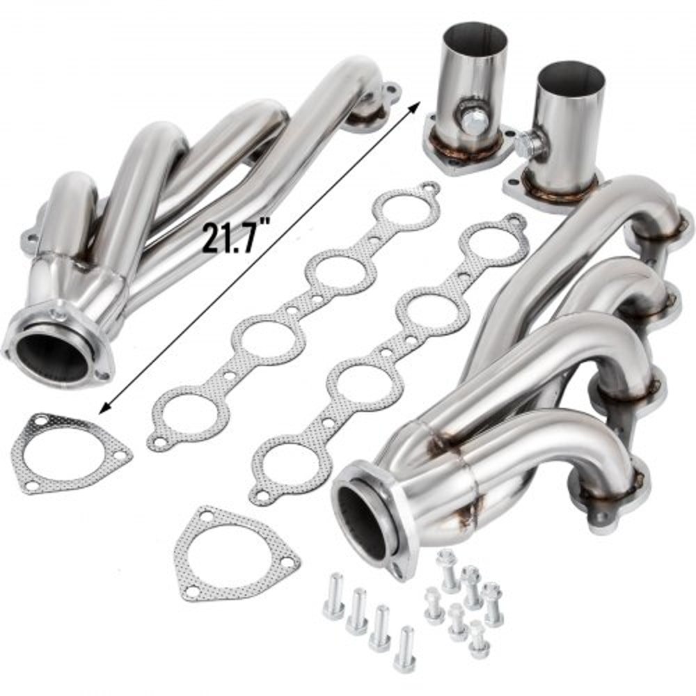 Stainless Steel Exhaust Manifold Headers, Shorty LS Swap Exhaust Header Set, Exhaust Turbo Headers