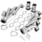 Stainless Steel Exhaust Manifold Headers, Shorty LS Swap Exhaust Header Set, Exhaust Turbo Headers