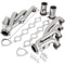 Stainless Steel Exhaust Manifold Headers, Shorty LS Swap Exhaust Header Set, Exhaust Turbo Headers