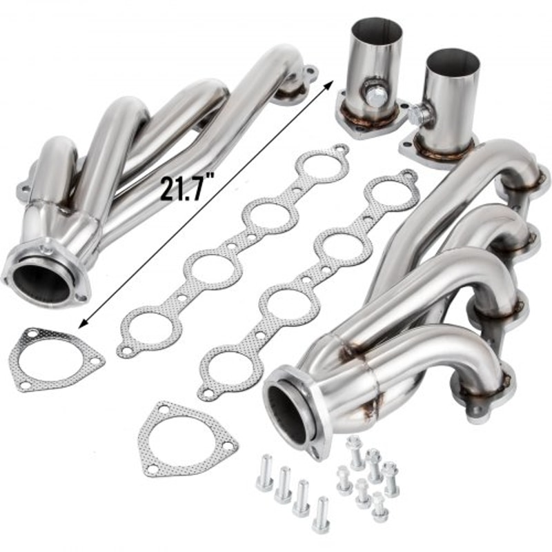 Stainless Steel Exhaust Manifold Headers, Shorty LS Swap Exhaust Header Set, Exhaust Turbo Headers