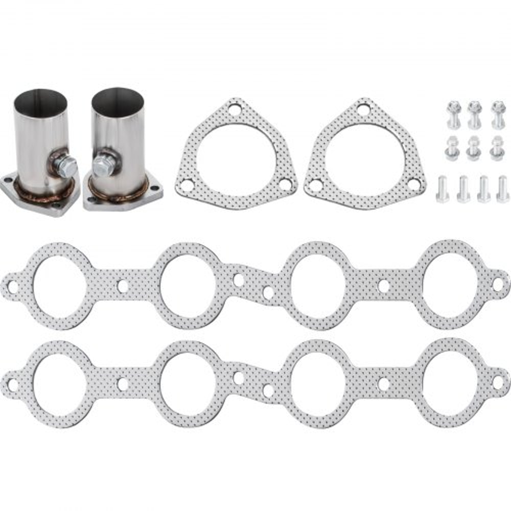 Stainless Steel Exhaust Manifold Headers, Shorty LS Swap Exhaust Header Set, Exhaust Turbo Headers