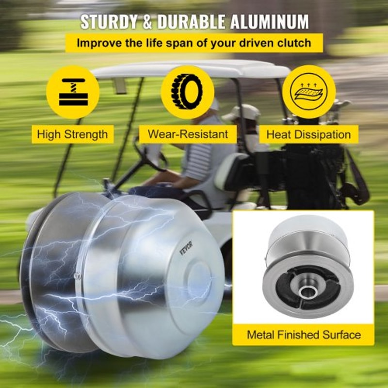 Drive Clutch For Yamaha Golf Carts 1985 Fits G2 G8 G9 G14 G16 G19 G22 Models HighPerformance Alum 3